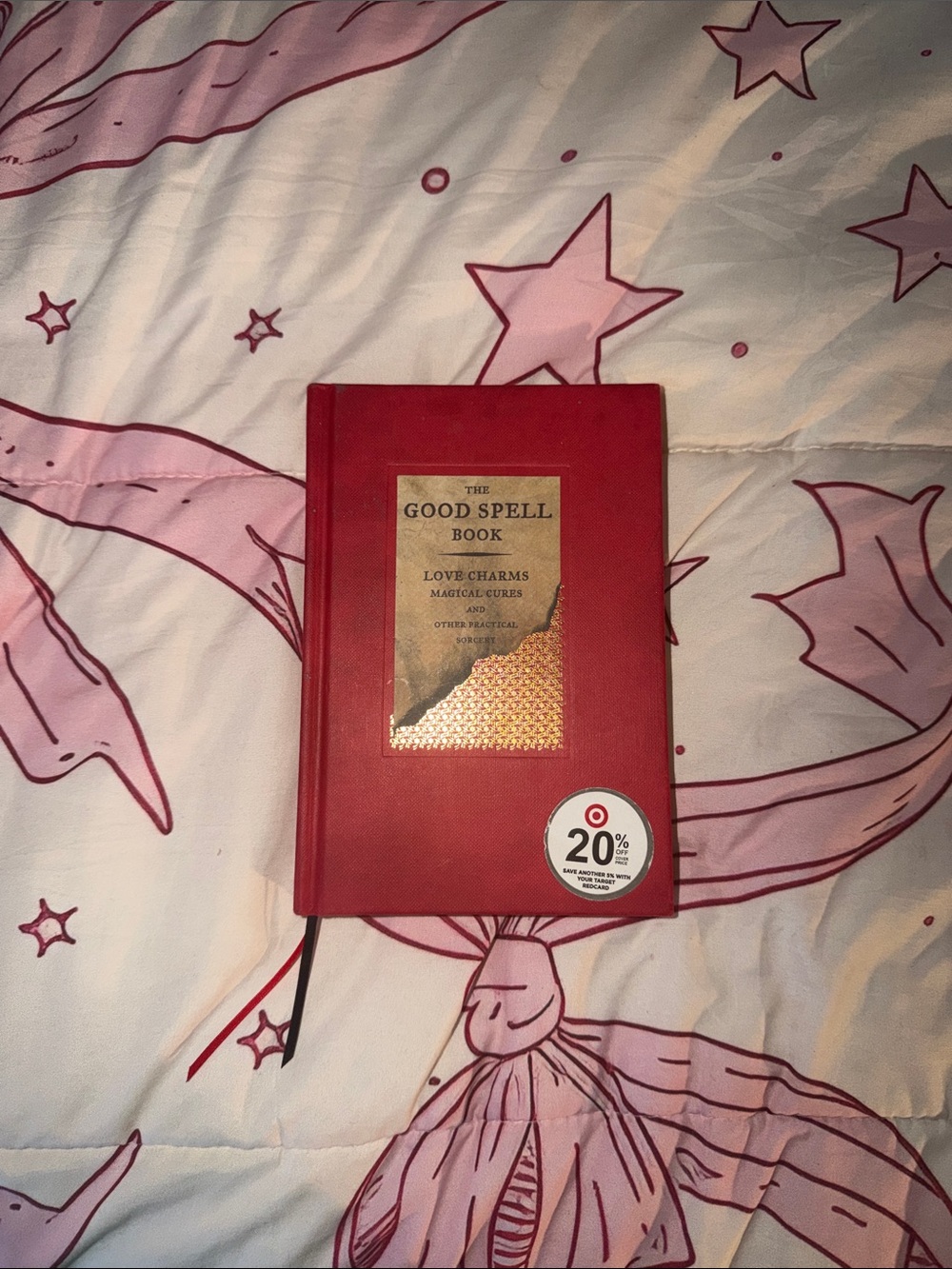 Red Hardcover 'The Good Spell Book'